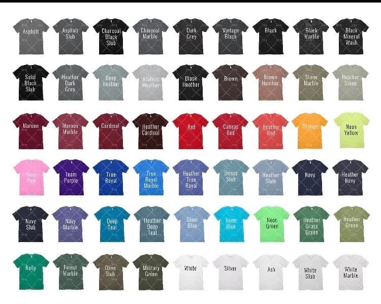 Basic Bella tees (V-NECK)