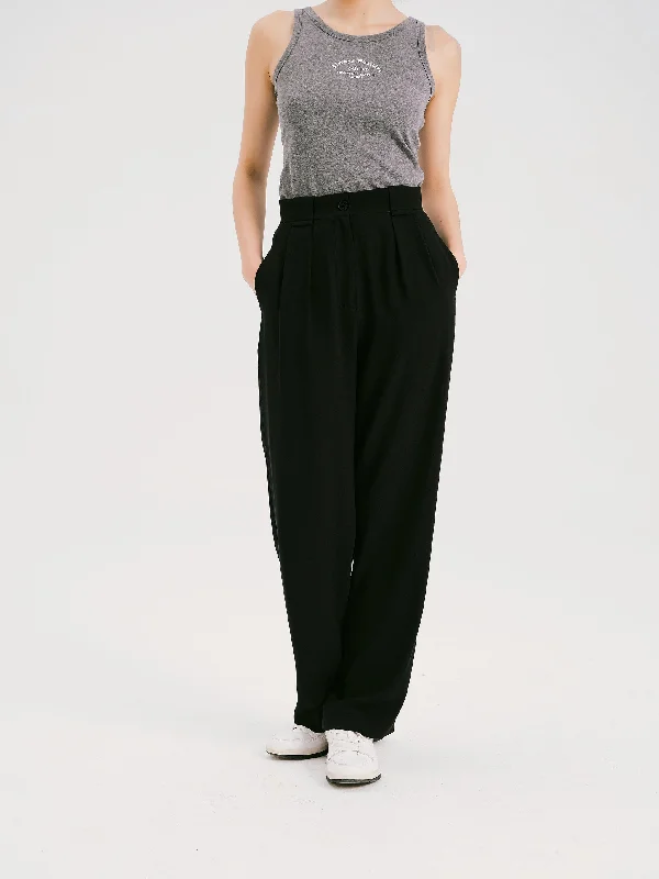 Classic black Casual Pants