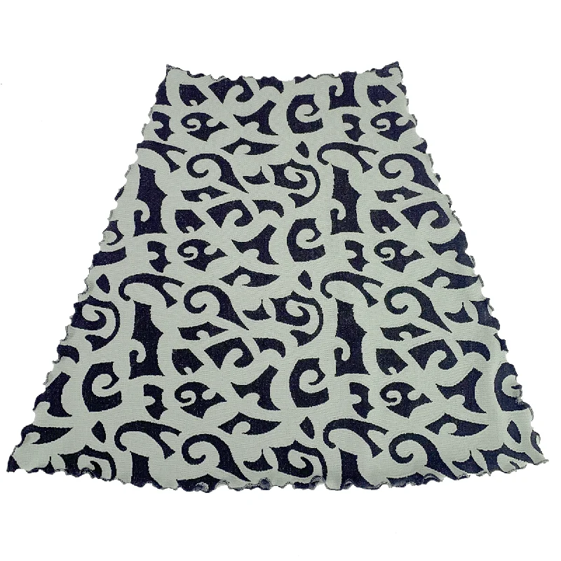 Seagrass Tatua Jacquard Knit Bias Skirt