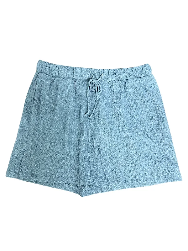 Shorts By Double Fault In Blue, Size: L