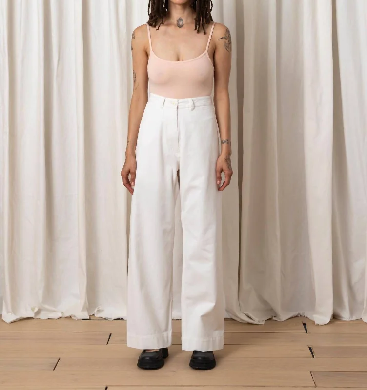 Sailor Pant In Bone