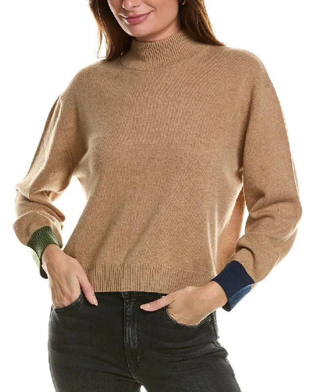 Forte Cashmere Crop Cashmere Pullover