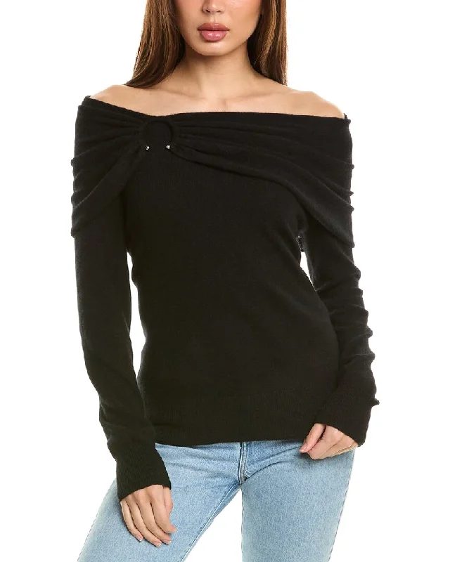 InCashmere Ring Cashmere Sweater