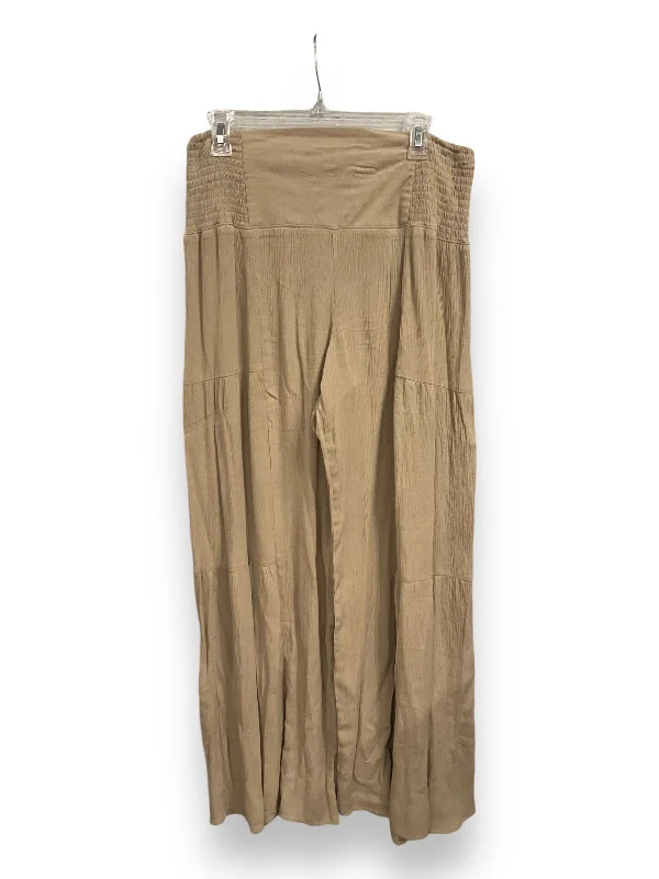 Pants Linen By Clothes Mentor In Tan, Size: M