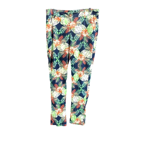 Pants Other By Clothes Mentor In Tropical Print, Size: L