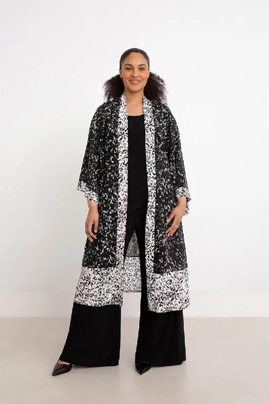 Whisper 2-Tone Kimono | Animal