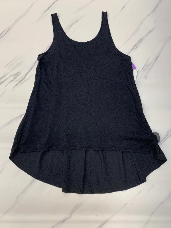 Top Sleeveless By Eileen Fisher In Black, Size: Petite  Medium