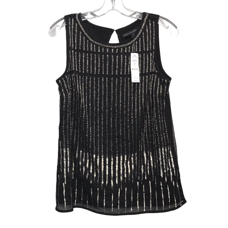 Top Sleeveless By White House Black Market In Black, Size: S