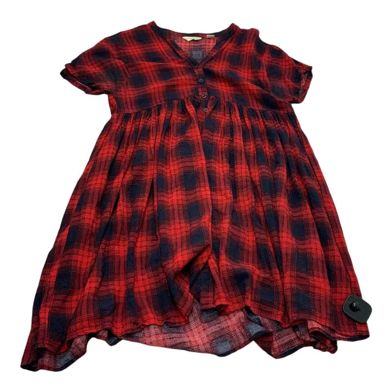 Dress Casual Short By Tylho In Plaid Pattern, Size: S