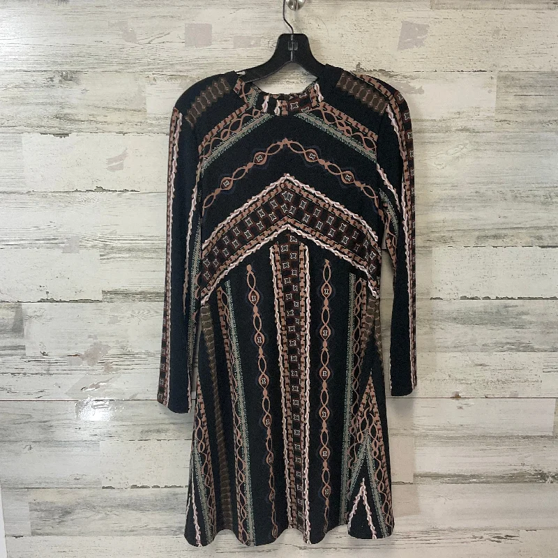 Dress Casual Short By Free People In Black & Brown, Size: M