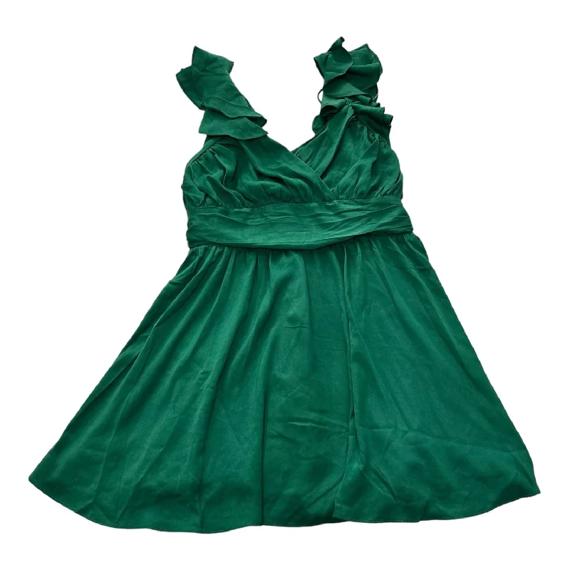 Green Dress Party Midi Lulus, Size Xl