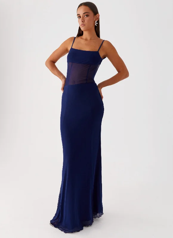 Miranda Maxi Dress - Navy