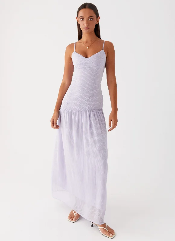 Shania Maxi Dress - Lavender