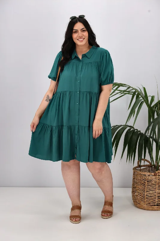 Boho Australia Masie Dress Emerald