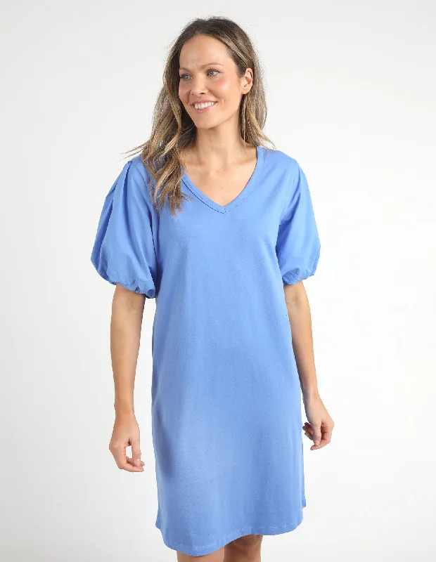 Elm Joy Dress Cerulean Blue