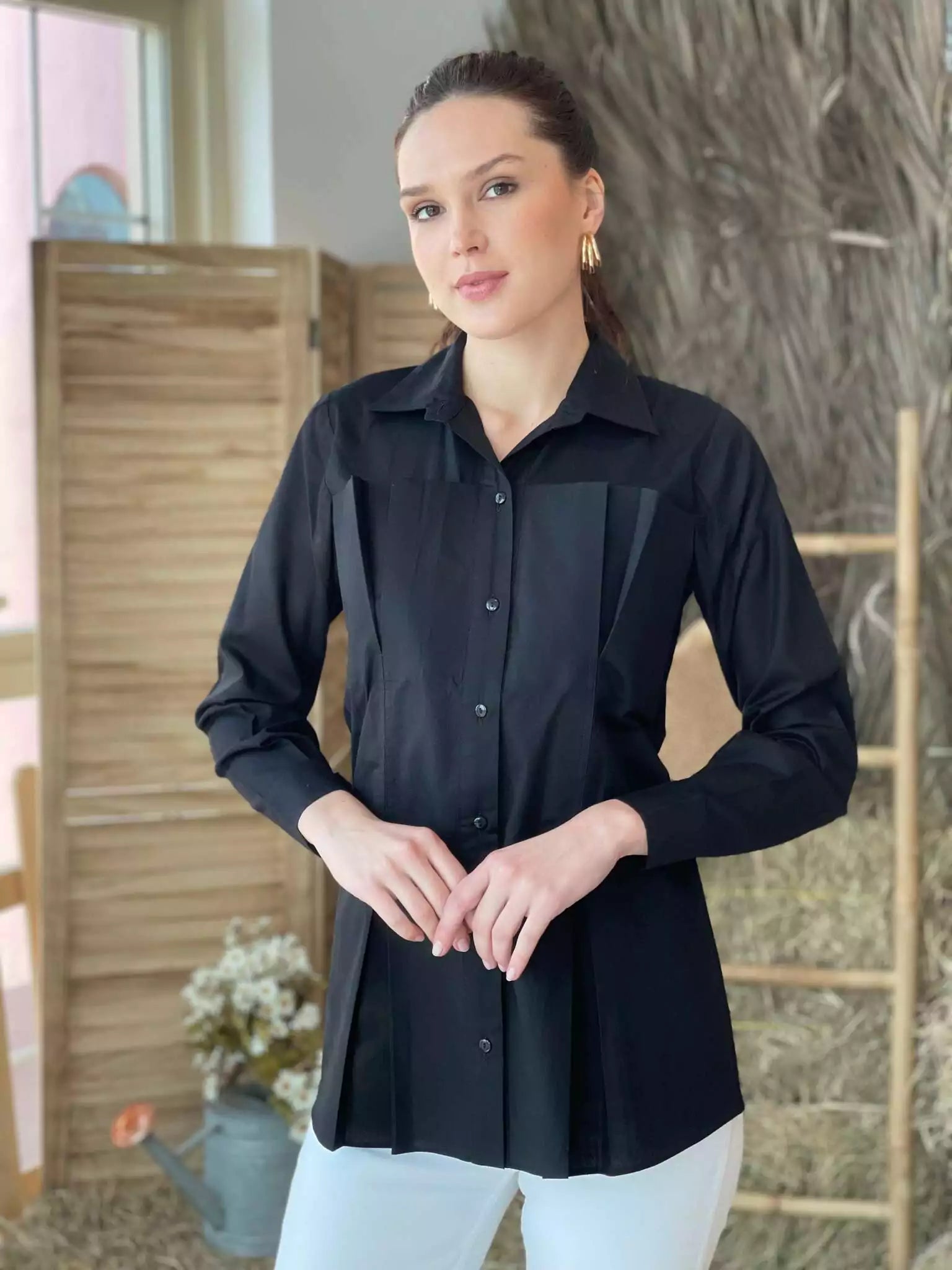 Kiwi Black Shirt